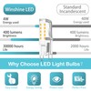 winshine 10 Pack G9 LED Bulb T4 Chandelier Light Bulbs