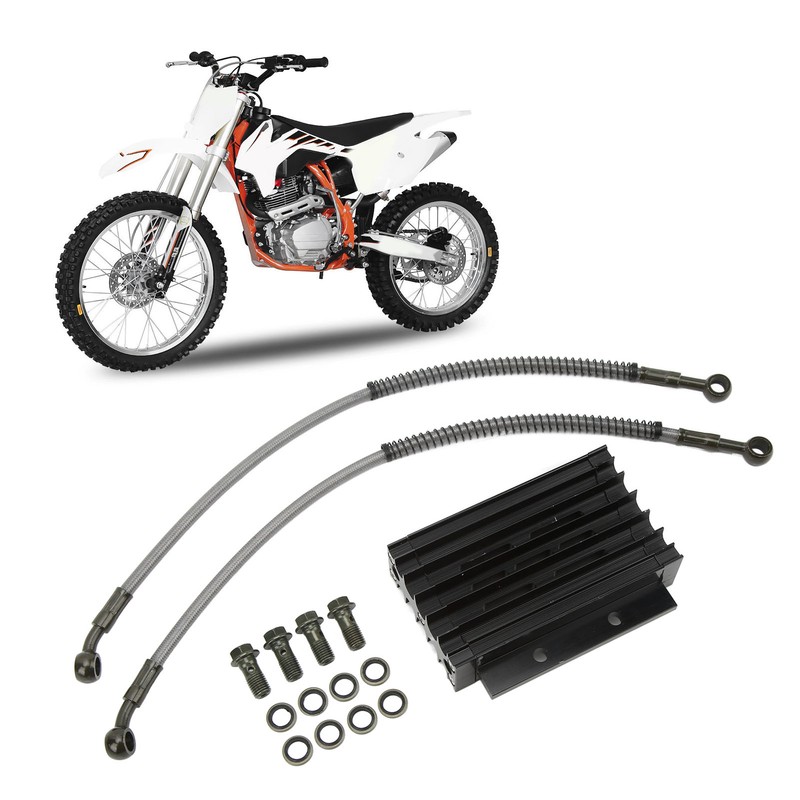 Oil Cooler Radiator Engine Cooling Hose Bolt Kit High Performance