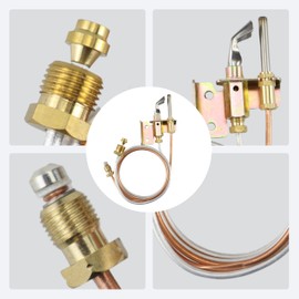 ActyGo Replacement 24Inch Long LP Propane Gas Water Heater Pilot Assembly kit ODS Pilot Assembly Pilot Assembly Igniter fits Desa, Reddy, All-Pro, Universal, NR, Sears, Remington etc Heater.