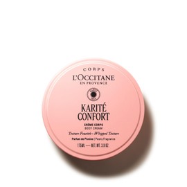 L'Occitane Calitie Comfort Snocia Body Cream (Peony), 5.9 fl oz (175 ml), Drying, Moisturizing, For Women, Men, Popular