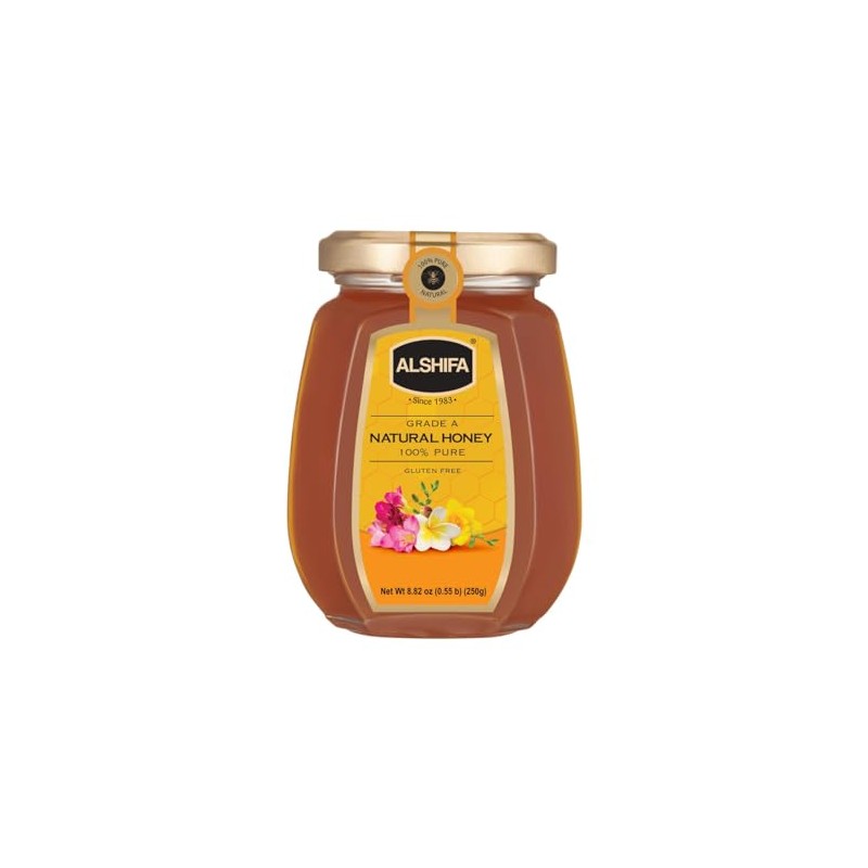 ALSHIFA Natural Honey 8.81oz (250g) | Pack of 1 |