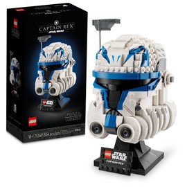 LEGO Set de Juguetes de construccion Star Wars TM 75349 Casco del Capitan Rex 854 Piezas                                                              