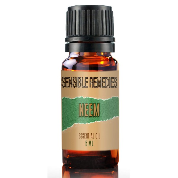 Sensible Remedies Neem 100% Pure and Natural Distilled 5 mL