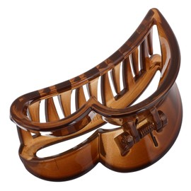 Ipetboom Elegant Stylish Women's Holiday Hair Clip Large Heart Claw Clip for Maid Costume Accessory