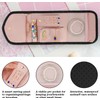 Polyester cotton Travel Jewelry Organizer Case, Foldable Small Jewelry Roll