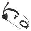 Telephone Headset Monaural Customer Service Headphones with Mic for Call