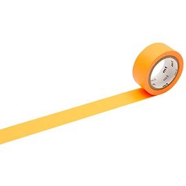 MT MTFC1P03Z Fab Washi Masking Tape - Fluorescent Orange