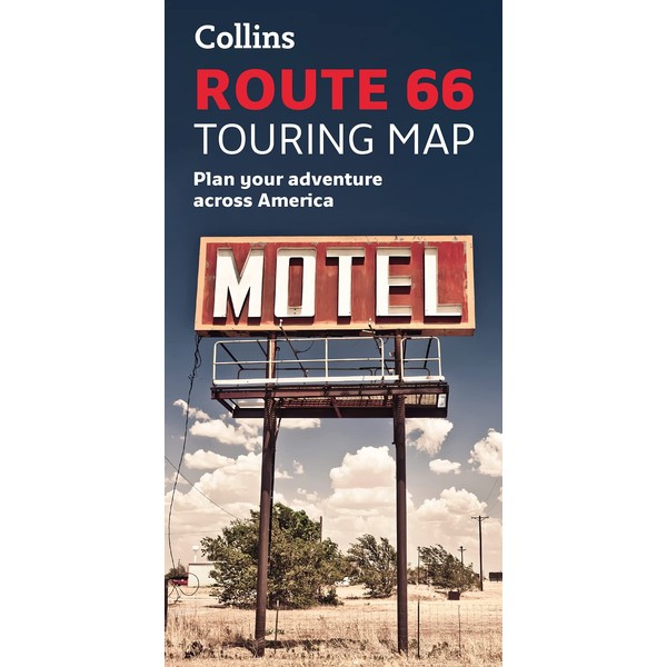 Collins Route 66 Touring Map: Plan your adventure across America
