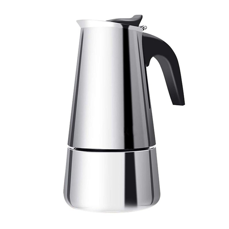 Eagle Beak Design Moka Pot Portable Stainless Steel Coffee Pot
