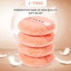 J.YANG 3" Color Powder Puff Washable Large Body Powder Puff