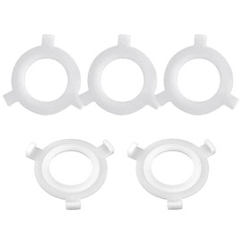 5 PCS E27 to E14 Lamp Shade Adapter Ring – Light Shade Reducer Rings for Pendant Lights, Convert Large Screw Fitting to Small Cap, Easy Fit Lamp Holder Converter for Ceiling Fixtures