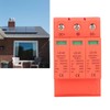 DC Surge Protector 3P DC Voltage Surge Arrester Photovoltaic Lightning