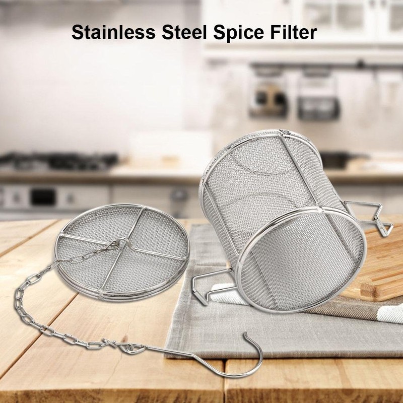Filter, Stainless Steel Wire Mesh Design Tea Strainer Soup Seasonings