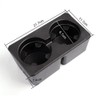 G-PLUS Floor Mounted Console Dual Cup Holder Insert Compatible with