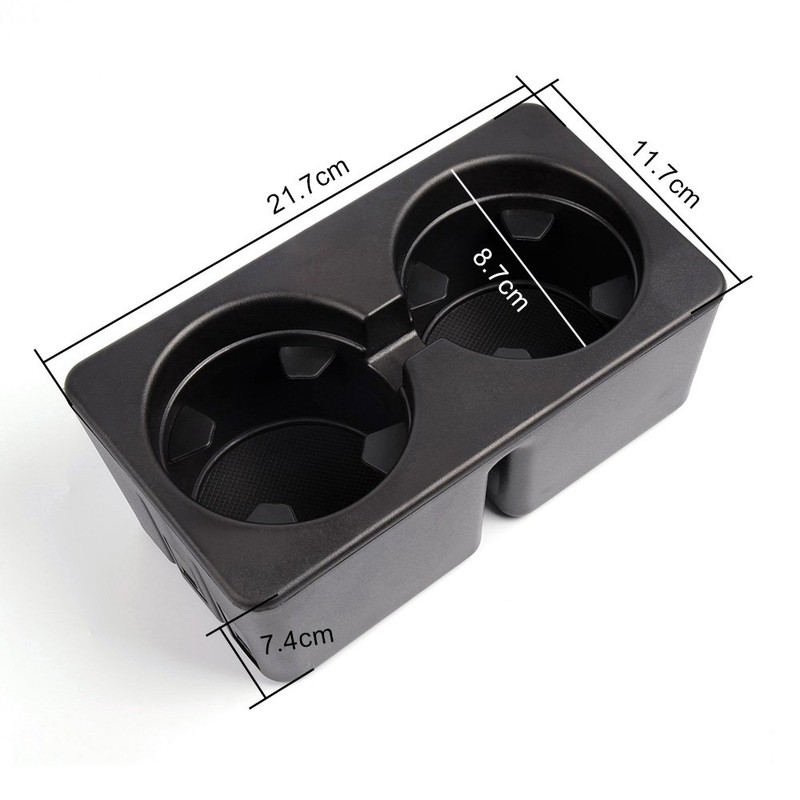 G-PLUS Floor Mounted Console Dual Cup Holder Insert Compatible with