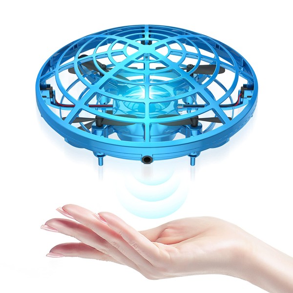 Kriogor UFO Mini Drone for Kids Drone Hand Control,Interactive Infrared