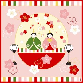 Japanese Patterns Small Cloth (Cloth Cloth 19.7 inches (50 cm) Rolling Hina Kazari