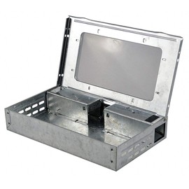 Mouse Trap, Clear, 10.5x6.5x2 in