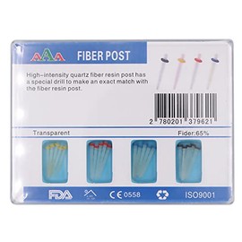 DENTASOP AAA Poste Dental de fibra de vidrio - poste para endodoncia