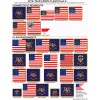 Sanheim Flags CIVIL WAR FLAG - THREE (3) FLAGS (NO
