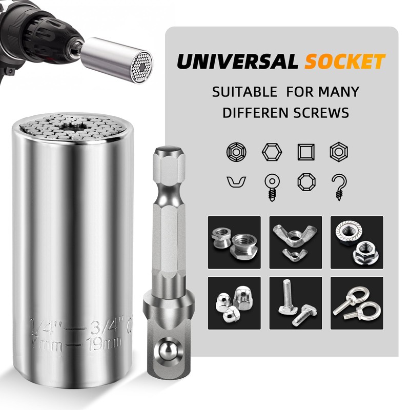 Super Universal Socket Tools Gifts for Mens Fathers Day Dad