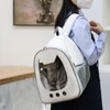 Pet Carrying Backpack Breathable Waterproof Scratch Resistant Large Window Portable