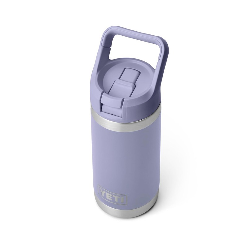 YETI Rambler Jr. 12 oz Kids Bottle, with Straw Cap,