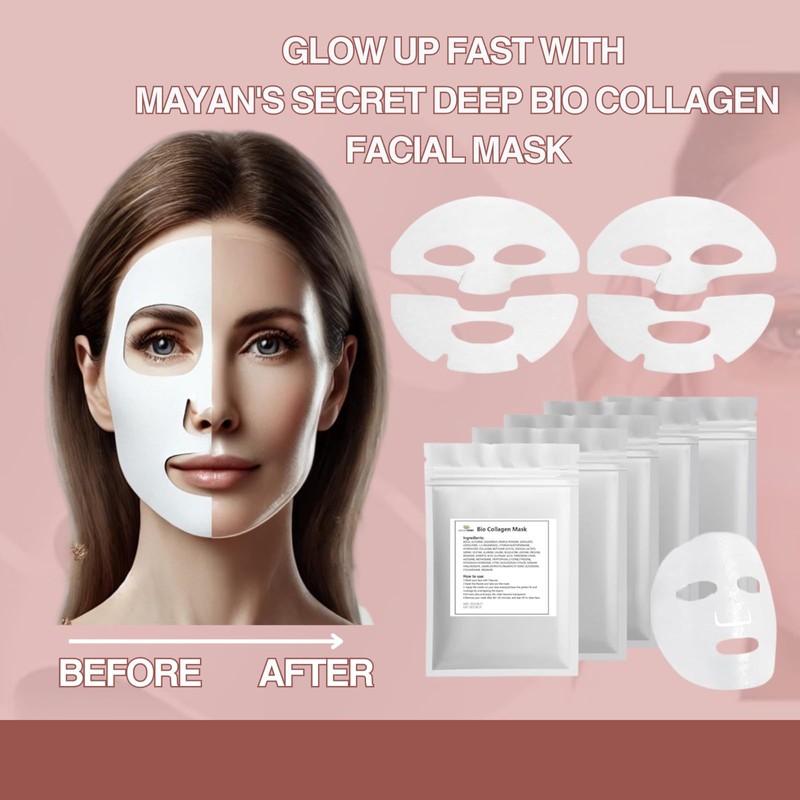 Mayan's Secret Deep Collagen Anti-Wrinkle Lifting Mask – Korean Collagen