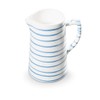 GMUNDNER KERAMIK Water jug capacity: 0.7 litres, blue-flamed crockery, handmade