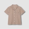 JAJU [JAJU] Women's Seersucker 5-part Pajama Set_Light Brown