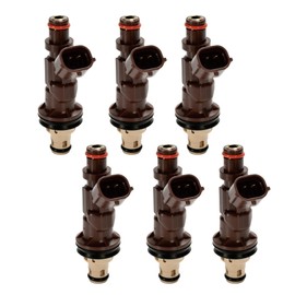Fuel Injector Compatible with Toyota 4Runner 1999-2002, Tacoma 1999-2004, Tundra 2000-2004 3.4L V6 23209-62040 23250-62040 FJ585 Set of 6
