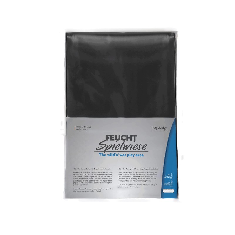 Joydivision 22081 Moist Playground Basic Bed Sheet 180x260 cm, , , black,