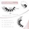 Cat Eye Lashes Wispy False Eyelashes Yasnai Volume Thick Lashes