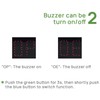 Cube Timer 1.4in 4 Sided Digital Shot Countdown Stopwatch for