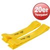 Pack of 20 Rubber Bands XL – Light Yellow Training