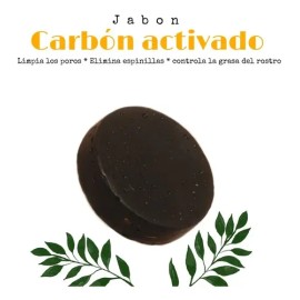 Paquete 3 Jabones Orgánicos De Carbón Activo