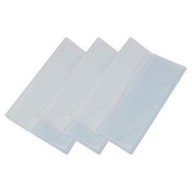 Goshu Stamp Book Cover, Large Size, Set of 3, Clear Vinyl Cover for Snake Type