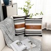Vfuty Set of 2 Black White Boho Pillow Cover with