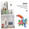 COHEALI Metal Toucan Wall Decor Rustic Bird Art for Bedroom