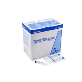Terumo 5 ml Disposable Syringe - Pack of 100