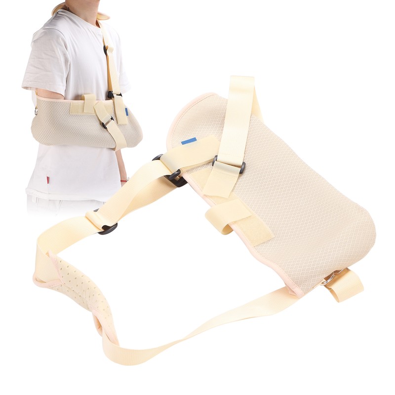 Ober Arm Sling Comfortable Adjustable Shoulder Immobilizer with Waist Strap