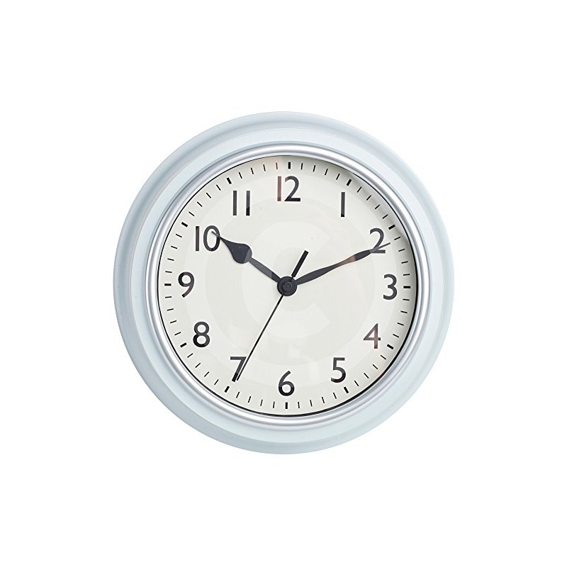 The Garden & Home Co. 17219 Miller Clock - White