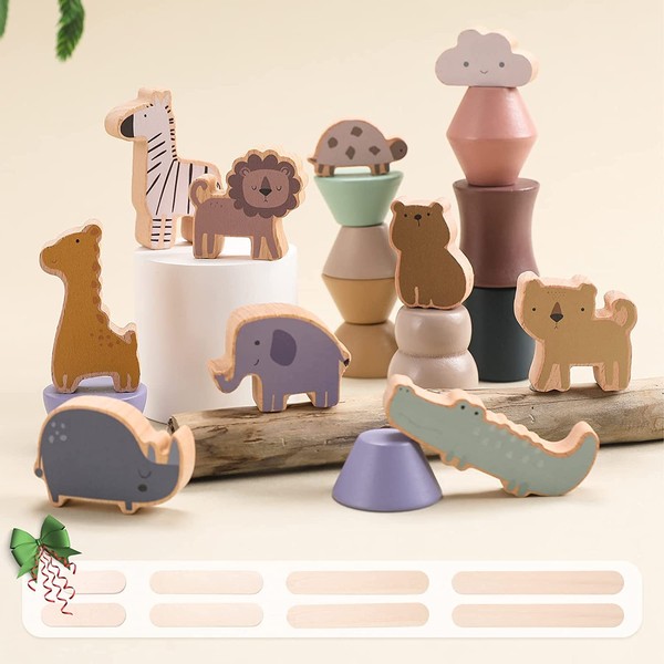 let's make Balance Game, Building Blocks, Stacking Toy, Educational Toy,