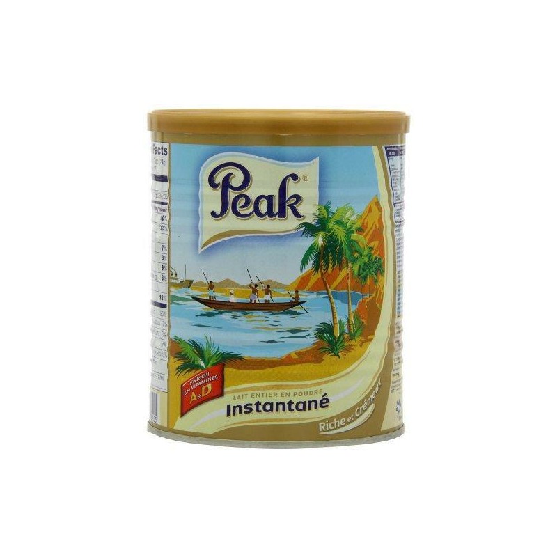 Peak Instant Full-Cream Dry Whole Milk Powder, 400-Grams