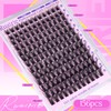 Ruairie Lash Clusters Kit Wispy Individual Lashes Extension Kit for