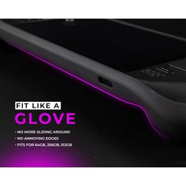 Anerpoey Steam Deck Case, TPU Hard Shell Skin, Non-Slip Anti Scratch Protector, All-round Protection Cover