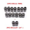 15pcs ER11 High Precision Spring Collet Set for CNC Engraving