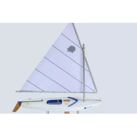 LK Wooden SUNFISH Model Sailboat Decoration 16"-7