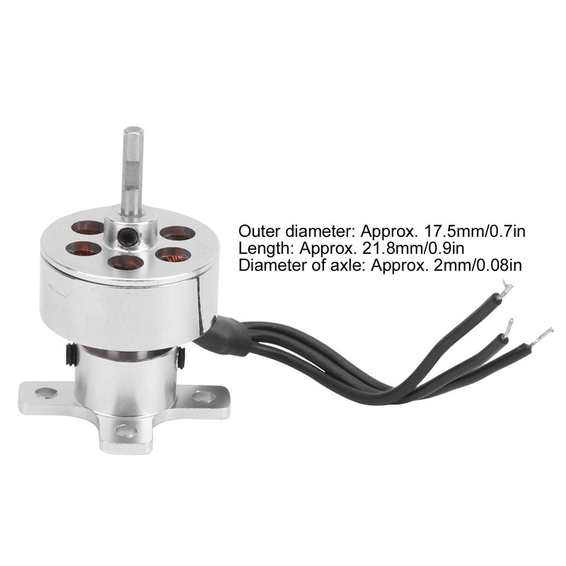 RC Airplane Brushless Motor Metal Brushless Motor Accessory for 1811