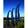Bali Flag Polyester Navy Blue 4 Metres